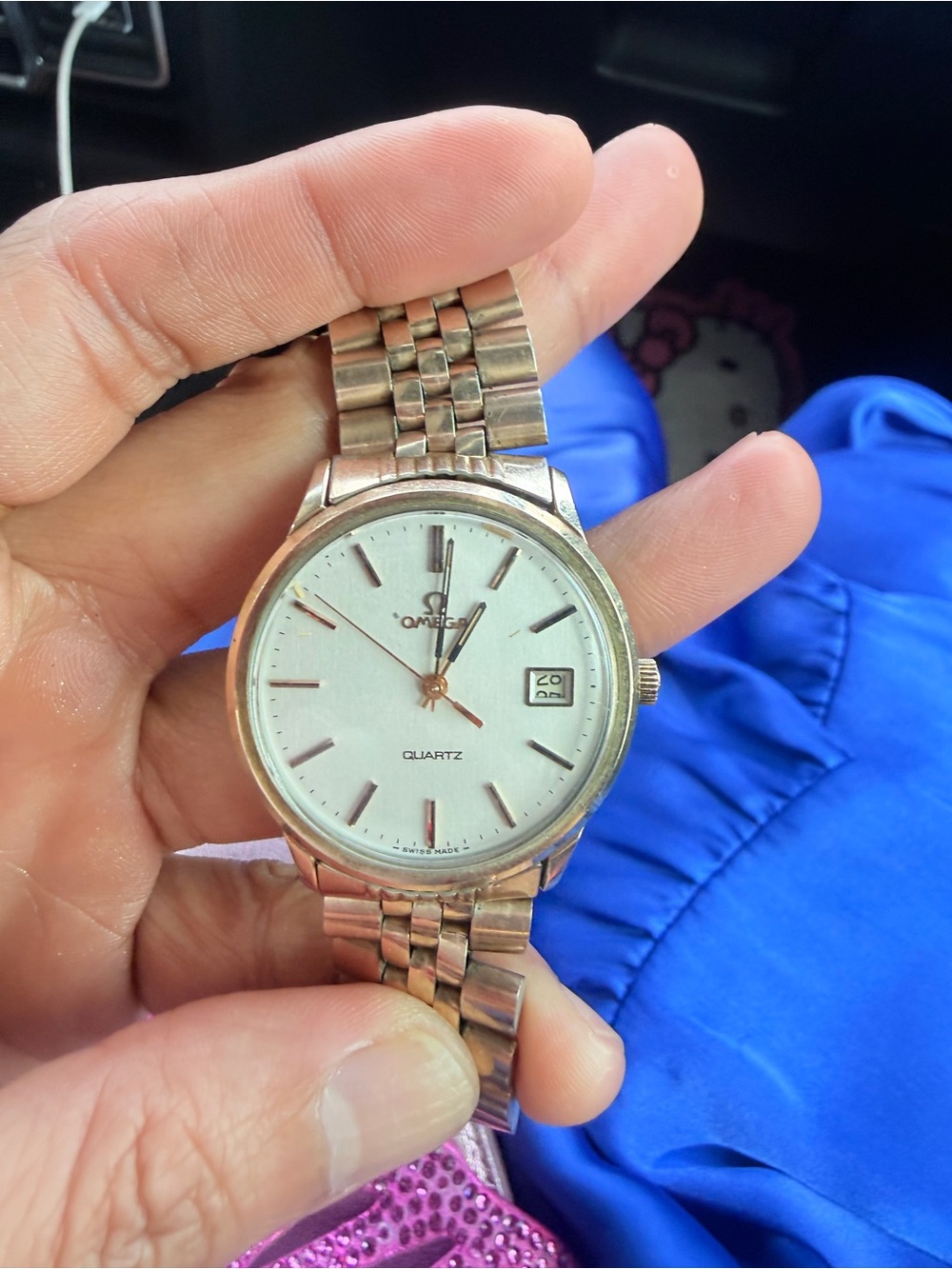 Omega Men's Quartz Watch PROJECT Watch the minutes hand not moving